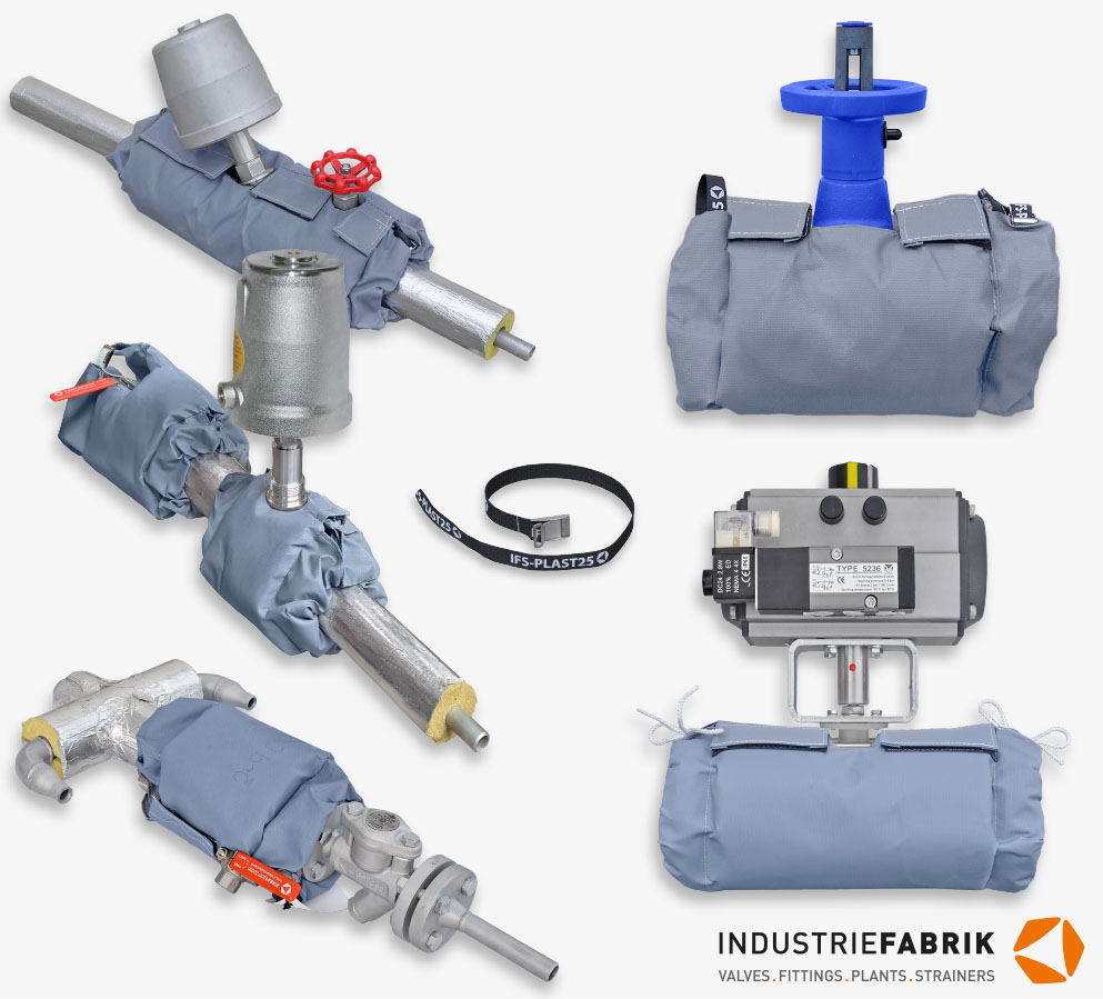 Armaturenisolierung für Industriearmatur DN15